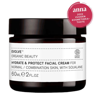 Evolve Organic Beauty: Hydrate & Protect facial cream KASVOVOIDE, 60ml