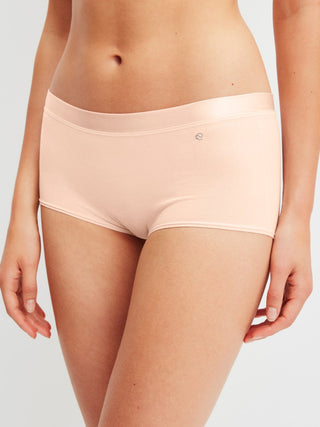 Cate hipster-housu puuvillaa, parfait pink
