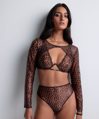 Crazy In Love bolero, ruskea