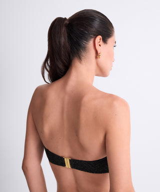 Golden Horizon topattu bandeau-bikinit irrotettavilla olkaimilla