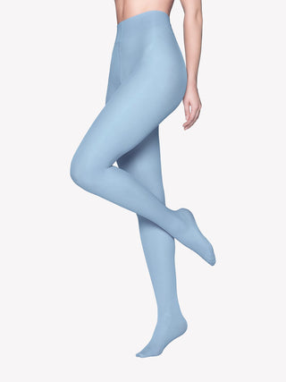 Recycled Opaque 40 sukkahousut, sky blue