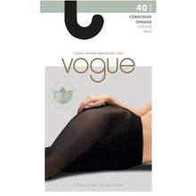 Lataa kuva Galleria-katseluun, Vogue Conscious line: Opaque sukkahousut (40 den), vihreä
