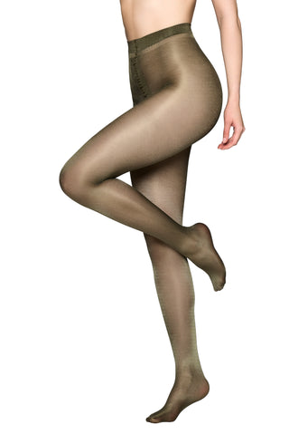 GISELLE 40 den sukkahousut - vihreä