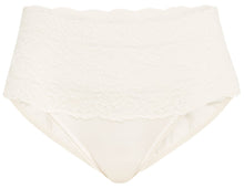 Lataa kuva Galleria-katseluun, Calida: Sensual secrets -alushousut korkealla pitsivyötäröllä, valkoinen

