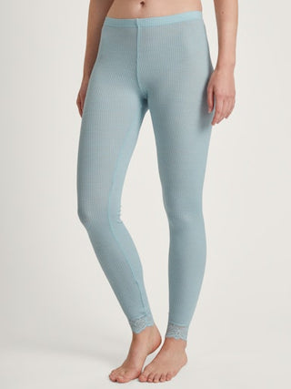 Silky Wool Joy legginsit silkkivillaa, sterling blue