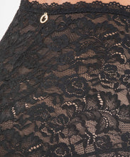 Lataa kuva Galleria-katseluun, Aubade: Rosessence korkeavyötäröinen alushousu, musta
