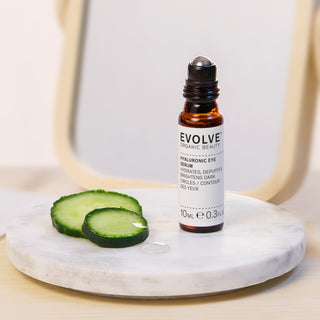 Evolve Organic Beauty: Hyaluronic Eye Serum SILMÄNYMPÄRYSSEERUMI, 10ml