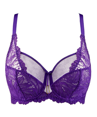 Flowermania Comfort Fullcup Bra, violetti (D-H kuppikoot)