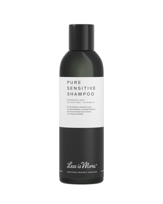 Less is More: PURE Sensitive HELLÄVARAINEN HAJUSTEETON SHAMPOO, 200ml