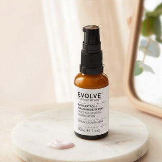 Evolve Organic Beauty: Resveratrol+ Niacinamide SEERUMI, 30ml