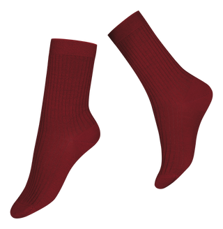 MERINO nilkkasukat - punainen