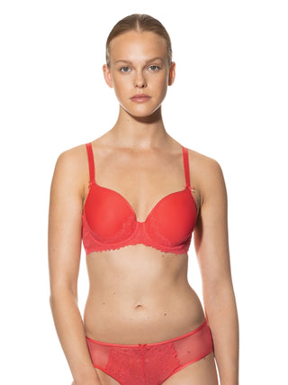 Fabulous, kokokuppinen spacer T-paitaliivi, lollipop red