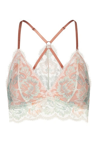 Poetry Vogue topattu, kaaritueton bralette, oatmilk
