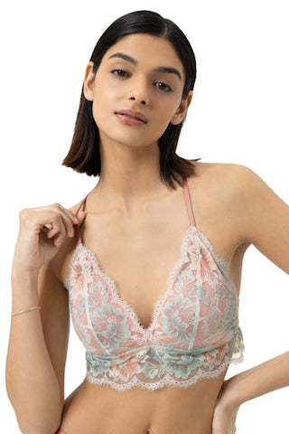 Poetry Vogue topattu, kaaritueton bralette, oatmilk