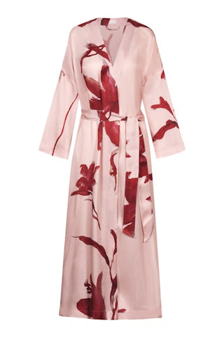 Iced Winter Flower kimono