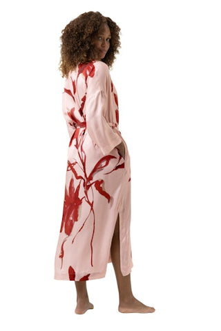 Iced Winter Flower kimono