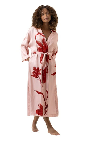 Iced Winter Flower kimono