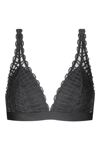 Poetry Temptation bralette, thunder grey