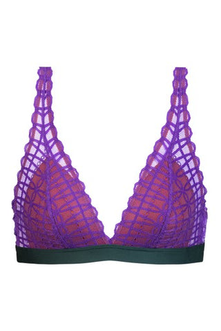 Poetry Temptation bralette, mystic jade