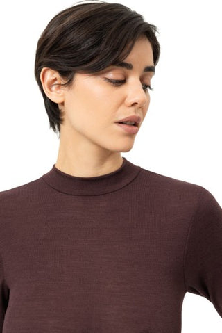 Wool & Silk paita, hot maroon