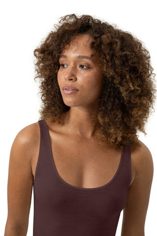 Wool & Silk toppi, hot maroon