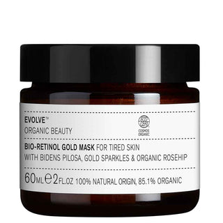 Evolve Organic Beauty: Bio-Retinol Gold Mask KASVONAAMIO, 60ml