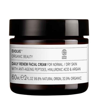 Evolve Organic Beauty: Daily Renew Facial Cream UUDISTAVA KASVOVOIDE, 60ml