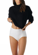 Lataa kuva Galleria-katseluun, Mey: Muotoileva alusasu: korkeavyötäröiset alushousut, Serie Nova, valkoinen
