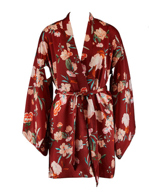 Sweet Folk kimono, terracotta